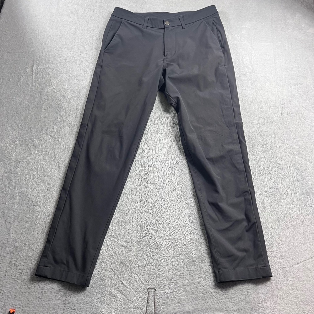 Lululemon Commission Pant Slim 30 Warpstreme Grey LM5522S Size 31